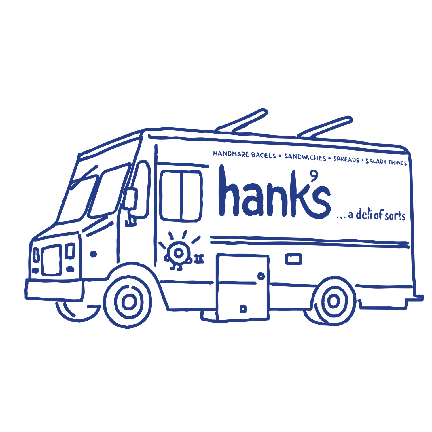Hank's Bagels food truck